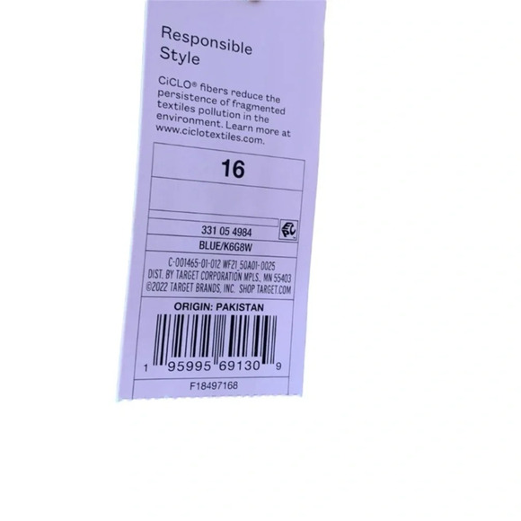 Wild Fable highest rise shorts size 16 Waist 17", inseam 2 1/2" - Picture 4 of 4